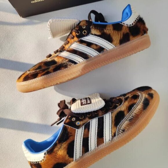 Adidas x Wales Bonner Samba Pony Leopard Print Women's - Picture 10 of 10